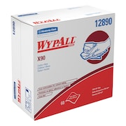 WYPALL Towels & Wipes, Denim Blue, Box, Hydroknit*, General Purpose; Industrial, 68 Wipes, Unscented KCC 12890
